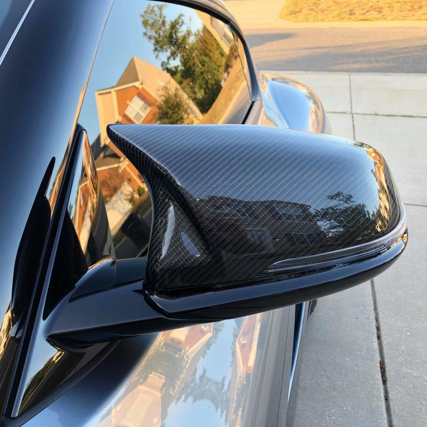 Carbon Fiber M Style Mirror Cap Set - Toyota GR Supra A90 | A91
