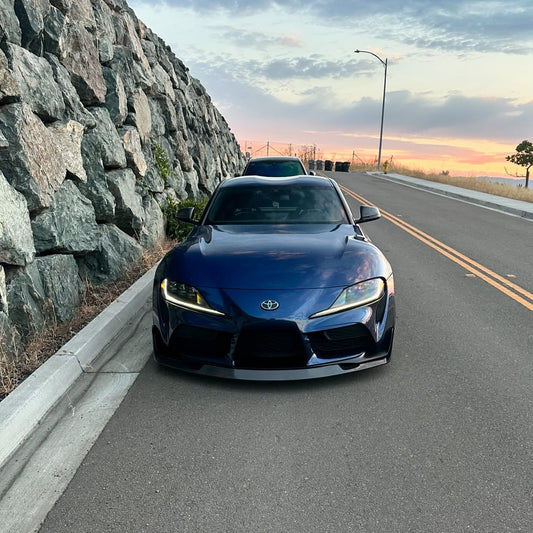 AG Style Carbon Fiber Front Lip - Toyota GR Supra A90 | A91