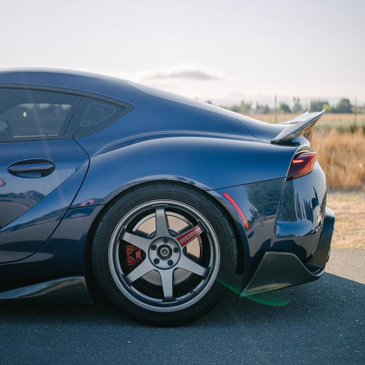 Carbon Fiber Rear Bumper Spats - Toyota GR Supra A90 | A91