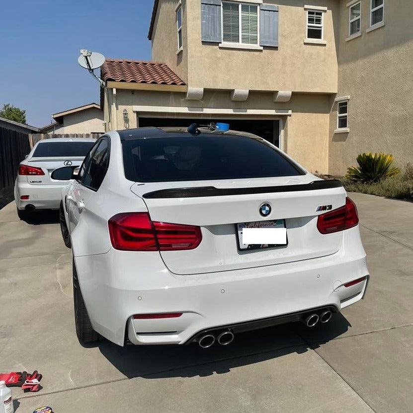 CS Style Carbon Fiber Trunk Spoiler - F80 M3 | F30 3 Series