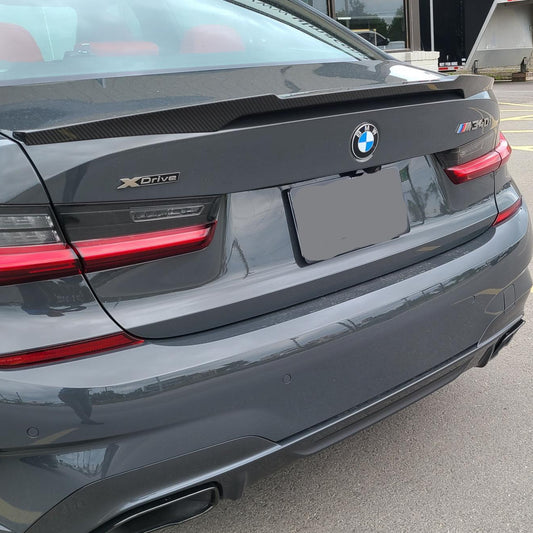 M4 Style Carbon Fiber Trunk Spoiler - G80 M3 | G20 3 Series