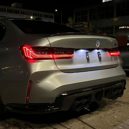 CSL Laser Style Tail Lights V2 - BMW G80 M3 & G20 3 Series